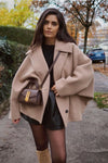 Oversized wollen jas - stijlvolle winterouterwear voor dames