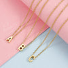Initiaal hanger ketting - elegante gouden damesjuwelen