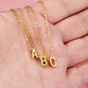 Initiaal hanger ketting - elegante gouden damesjuwelen