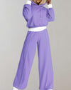2-delige hoodie en broek set - moderne dames loungewear