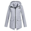 Waterdichte trenchcoat - stijlvolle dames waterdichte jas met rits