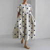 Boho bloemenjurk - ontspannen fit dames zomerjurk