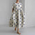 Boho bloemenjurk - ontspannen fit dames zomerjurk