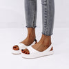 Dames wedge sandalen - stijlvol platform ontwerp voor casual dagelijks gebruik - modieuze en ondersteunende schoeisel