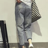 Lichtblauwe jeans - stijlvolle en gezellige dames denim broeken