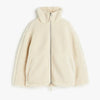 Dames fleecejack - zachte pluche zip-up jas met functionele zakken voor casual gebruik