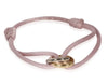 Élégance trinity armband - verfijnde damesarmband met gouden en zilveren accenten