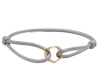 Élégance trinity armband - verfijnde damesarmband met gouden en zilveren accenten