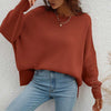 Dames oversized trui - zachte breiwear voor casual uitjes - relaxed fit jumper voor thuis en elke gelegenheid