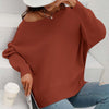 Dames oversized trui - zachte breiwear voor casual uitjes - relaxed fit jumper voor thuis en elke gelegenheid