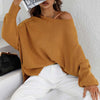 Dames oversized trui - zachte breiwear voor casual uitjes - relaxed fit jumper voor thuis en elke gelegenheid
