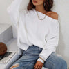 Dames oversized trui - zachte breiwear voor casual uitjes - relaxed fit jumper voor thuis en elke gelegenheid
