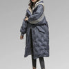 Gevoerde lange jas - stijlvolle dames winteroutfit