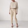 2-delige chique casual set - trendy dames top en broek
