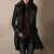 Leren trenchcoat - tijdloze lange buitenjas voor dames