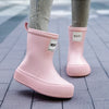 Waterdichte antislip regenlaarzen - trendy dames regenfootwear