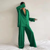 2-delig pyjama set - trendy dames loungewear voor optimale ontspanning