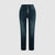 Dames hoge taille skinny denimbroeken blauw - casual dagelijkse basisstuk, zachte stof, slanke pasvorm