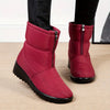 Thermische laarzen - geïsoleerde zip-up winter boots voor dames - Bakkermode.nl