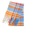 Geruite winter sjaal - dikke warme dames wrap - Bakkermode.nl