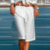 Luchtige Linnen Hoge Taille Shorts - Bakkermode.nl