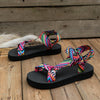 Zomerschoenen van henneptouw met platte zool - Bakkermode.nl