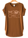 Moon child oversized t-shirt - Bakkermode.nl