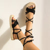Platte sandalen met comfortabele bandjes - Bakkermode.nl