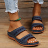 Dames wedge sandalen met orthopedische ondersteuning voor dagelijks gebruik - stijlvolle en fijne schoenen