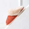 Warme pluchen winterpantoffels dames - zachte comfortabele sloffen voor binnen - Bakkermode.nl