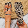 Luipaardprint sandalen - Bakkermode.nl