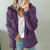 Knusse teddy fleecejas met capuchon dames - zachte winterjas met rits - Bakkermode.nl