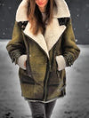 Dames aviator winterjas - gevoerde jas met imitatiebont kraag - Bakkermode.nl