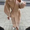 Dubbelrijige trenchcoat - elegante damesbovenkleding - Bakkermode.nl
