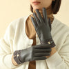 Leren handschoenen - elegante en functionele dames winterhandschoen