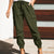 Dames cargo broek met relaxte pasvorm en trekkoord - stevige outdoor stijl met handige zakken