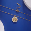 Boom des levens hanger ketting - elegante damesketting - Bakkermode.nl
