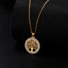 Boom des levens hanger ketting - elegante damesketting - Bakkermode.nl