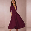 Swingjurk - elegante vintage geïnspireerde midi jurk voor dames