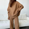 2-delige gebreide loungewear set - stijlvolle dames homewear - Bakkermode.nl
