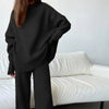 2-delige gebreide loungewear set - stijlvolle dames homewear - Bakkermode.nl