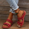 Dames wedge sandalen met orthopedische ondersteuning voor dagelijks gebruik - stijlvolle en fijne schoenen