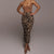 Luipaardprint bodycon maxi rok - Bakkermode.nl