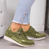 Dames orthopedische sneakers - stijlvolle grijze schoenen - Bakkermode.nl
