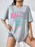 Malibu beach grafisch t-shirt - Bakkermode.nl