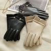 Leren handschoenen - elegante en functionele dames winterhandschoen