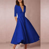 Swingjurk - elegante vintage geïnspireerde midi jurk voor dames