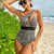 Luipaardprint one-shoulder badpak - Bakkermode.nl