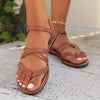 Sandalen met meerdere bandjes en gesp - Bakkermode.nl