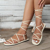 Gladiatorsandalen met meerdere bandjes - Bakkermode.nl